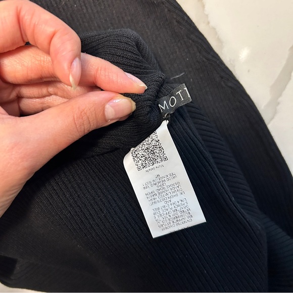 Elegant Puffy Sleeves Pencil Sweater Dress - Picture 10 of 10